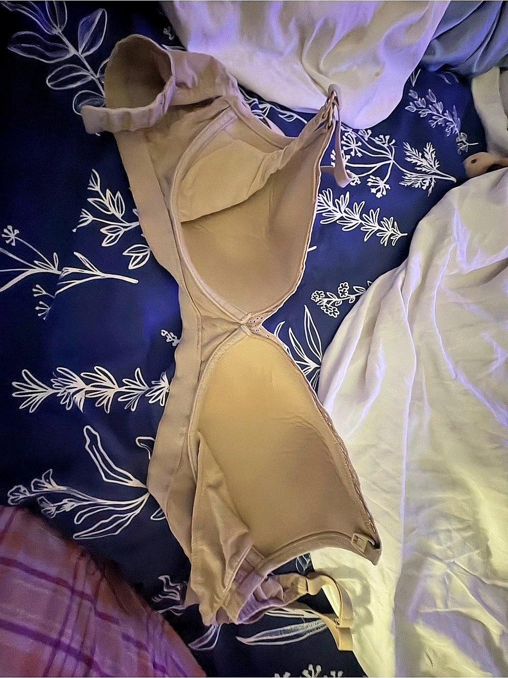Beige nursing no wires comfy Bra